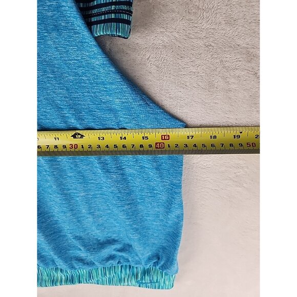 Nike Women's Sz Medium Tankini Racerback Tank Top Built-in Sports Bra Athleisure - Picture 10 of 11